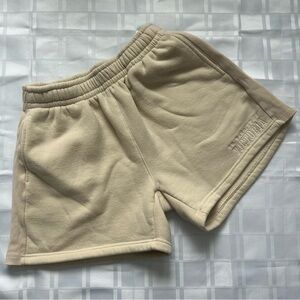 Varsity Collection University of Victoria Beige Fleece Shorts